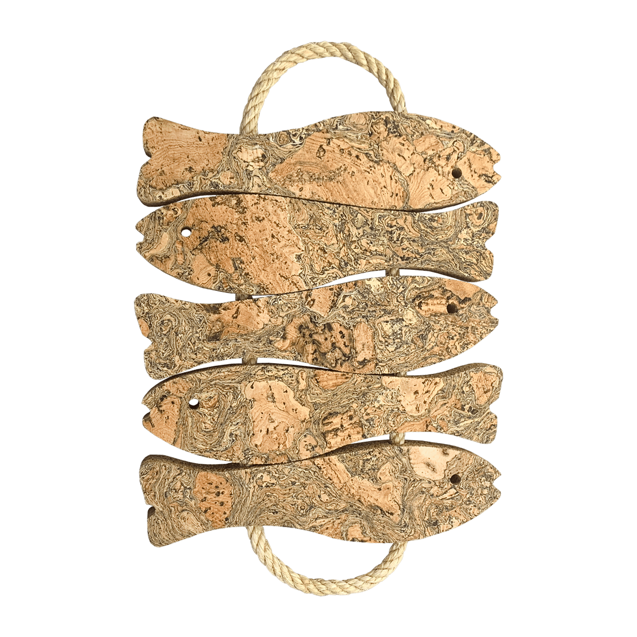 CorkHouse Corkstone 5 Fish Cork Hot Pad