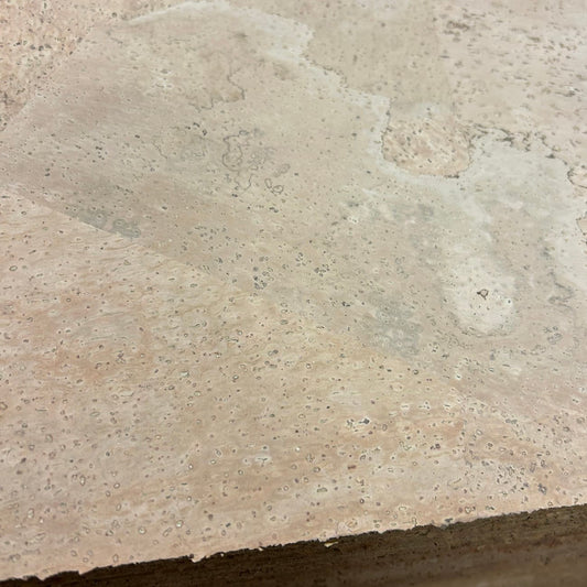 Nazare Glue Down Cork Floor, Unfinished with Untrimmed Edges | Lot of 350 Tiles