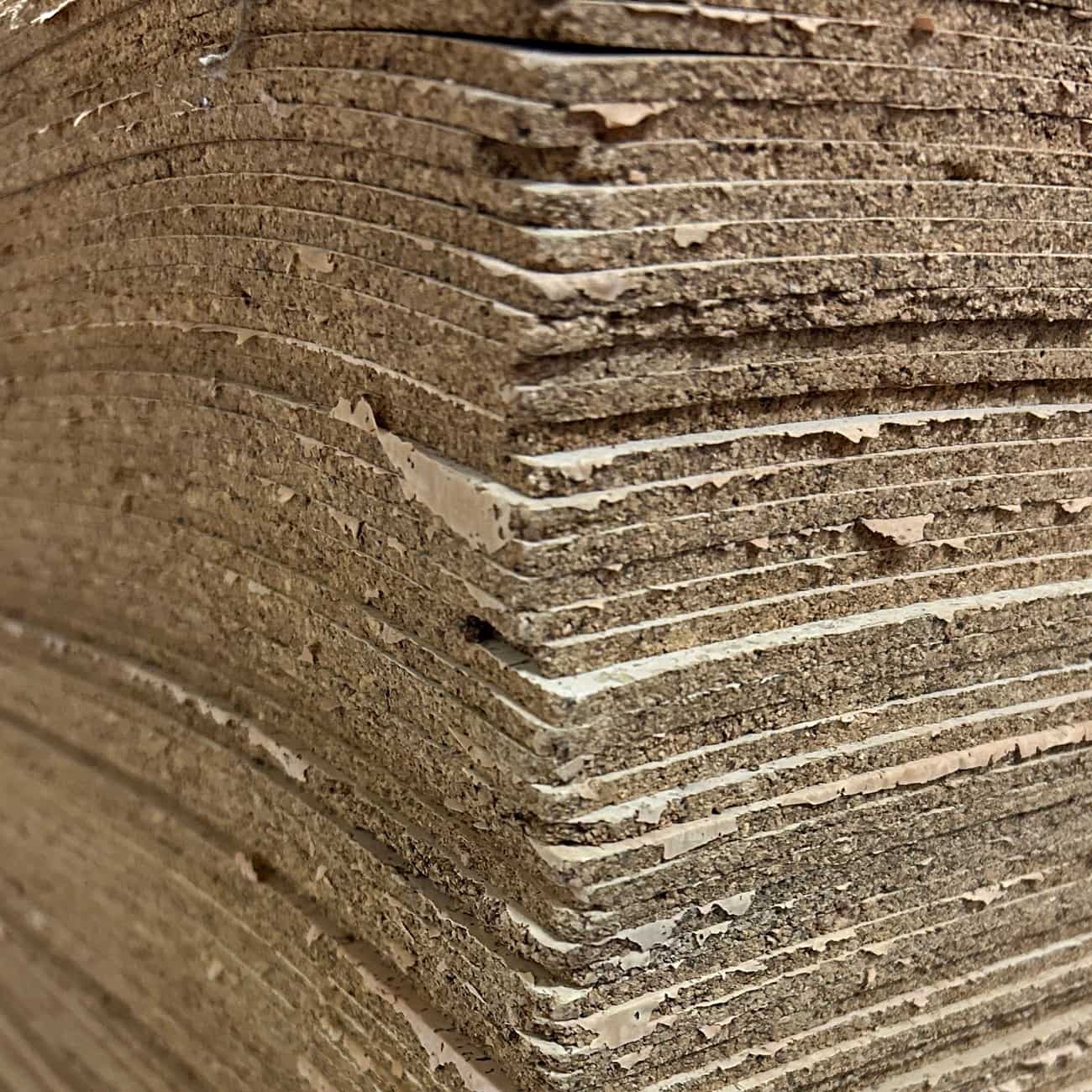Nazare Glue Down Cork Floor, Unfinished with Untrimmed Edges | Lot of 350 Tiles