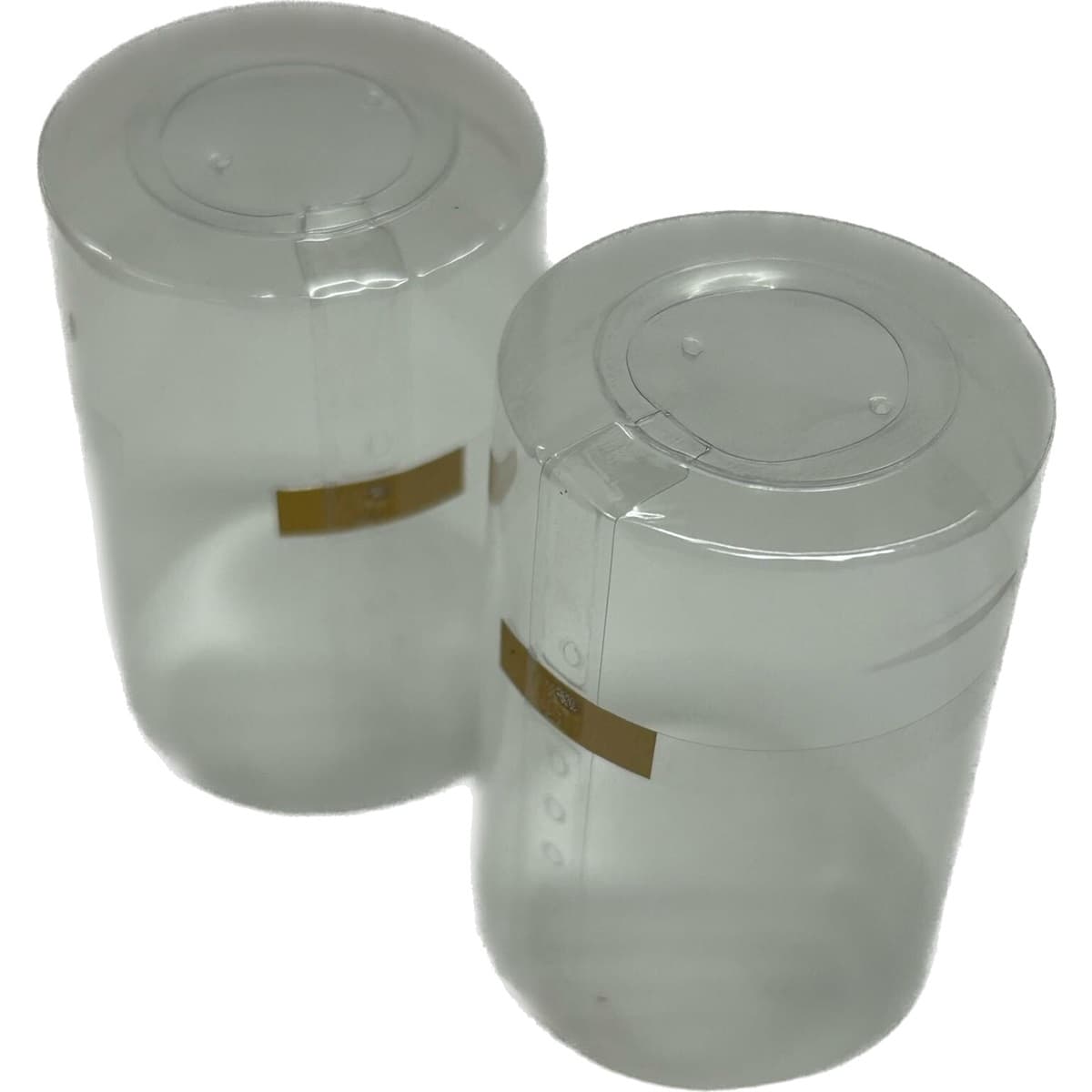 Limited Stock - Clear Preformed Shrink Caps | 35BNx55mm - Carton of 6,350