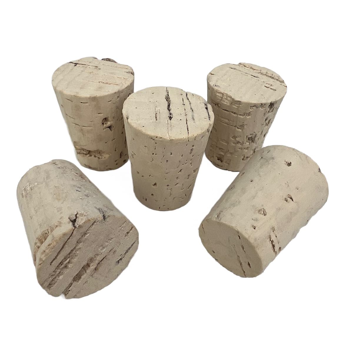 RL10 | Regular Length Natural Tapered Cork Stoppers