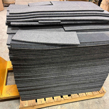 Rubber Cork Floor, Boulder 12mm - Lot of 51 tiles + off-cuts