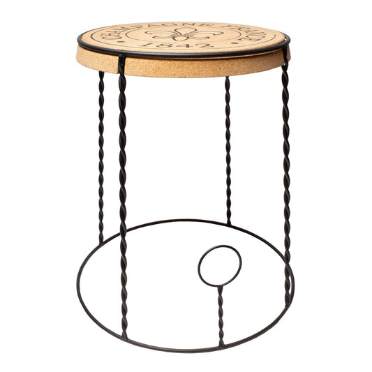 Cork & Metal Champagne Cage Table (Limited Stock)