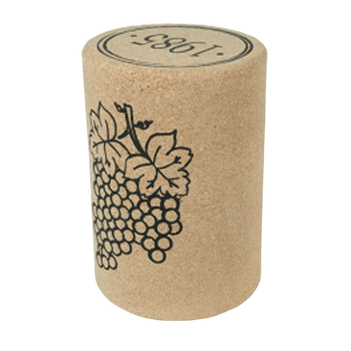Printed 1985 Italia Wine Cork Stool, Novelty Wine Furniture