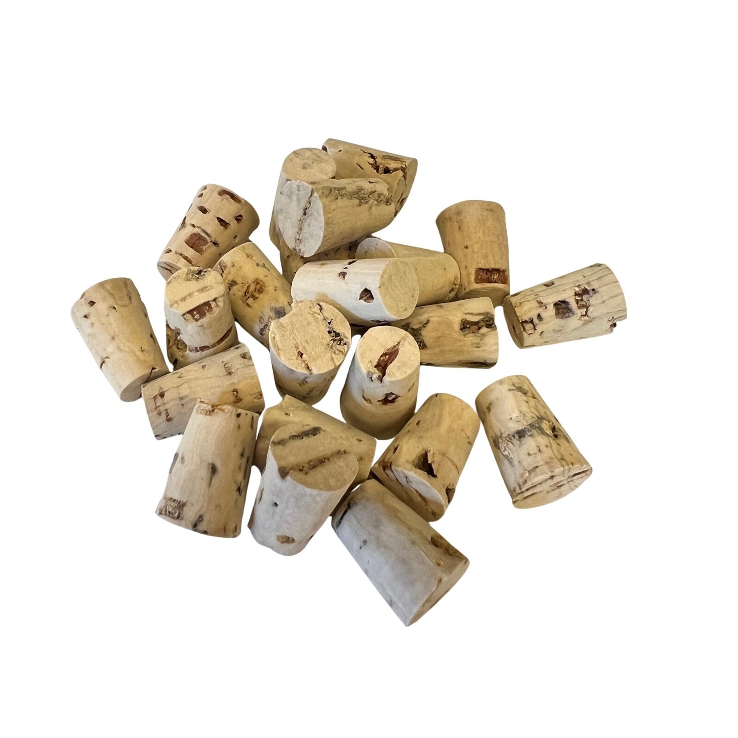 Pile of tiny tapered corks in regular length, RL01