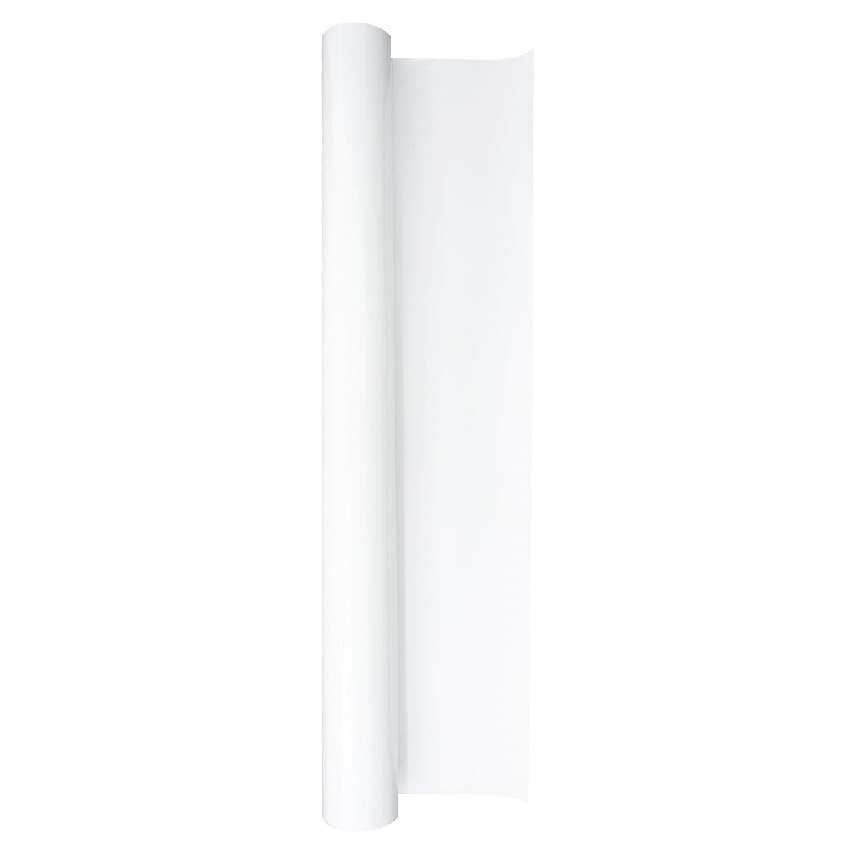 Roll of white dry erase wallpaper